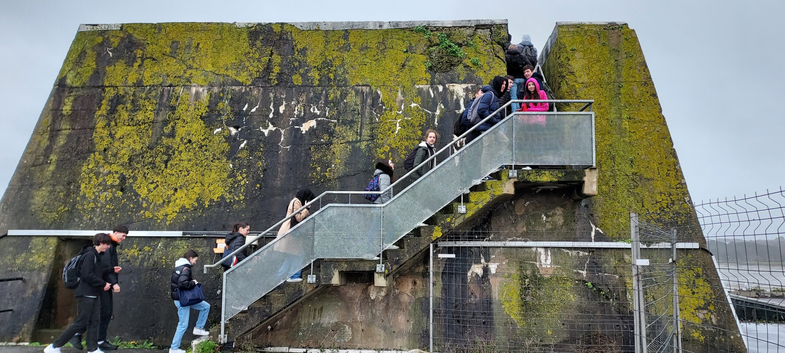 <strong>Les correspondants de Barcelone et les 109 à la base navale de Lorient le 8 Mars 2023</strong>