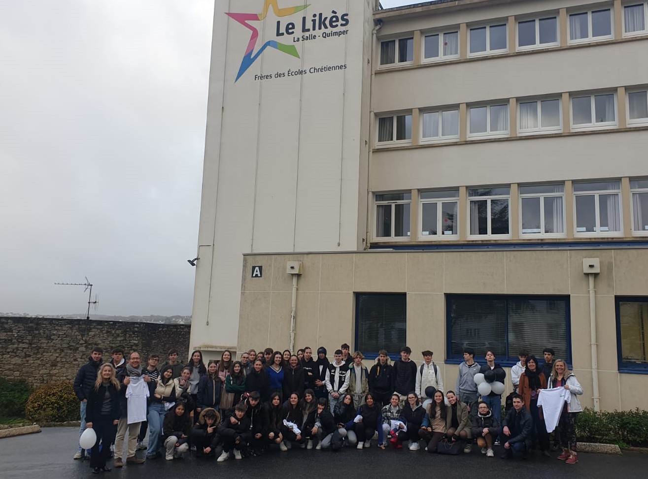 Échange entre la classe 213 et des élèves du lycée Las Encinas - Villanueva de la Cañada