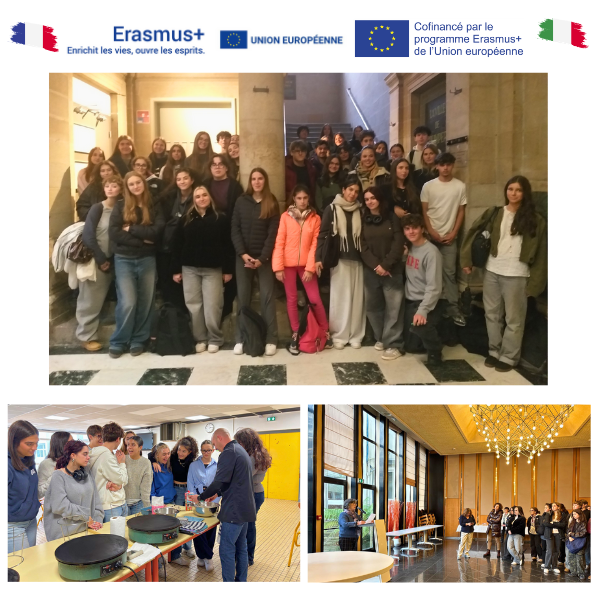 Semaine Erasmus+ : les lycéens de Pérouse à la découverte de la Bretagne