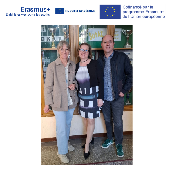 Une mobilité Erasmus+ au lycée Metodova de Bratislava (Slovaquie) pour deux enseignants du Likès