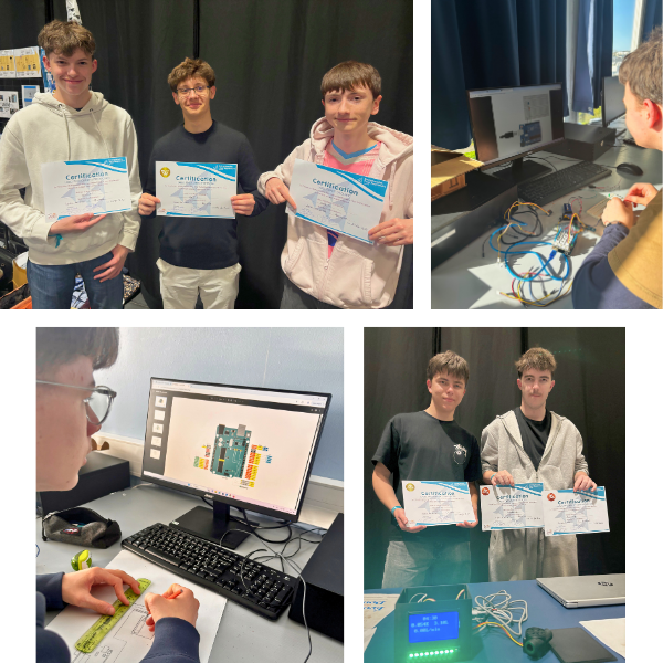 Les Sciences de l'Ingénieur font des étincelles au Festival des Mini-Entreprises !